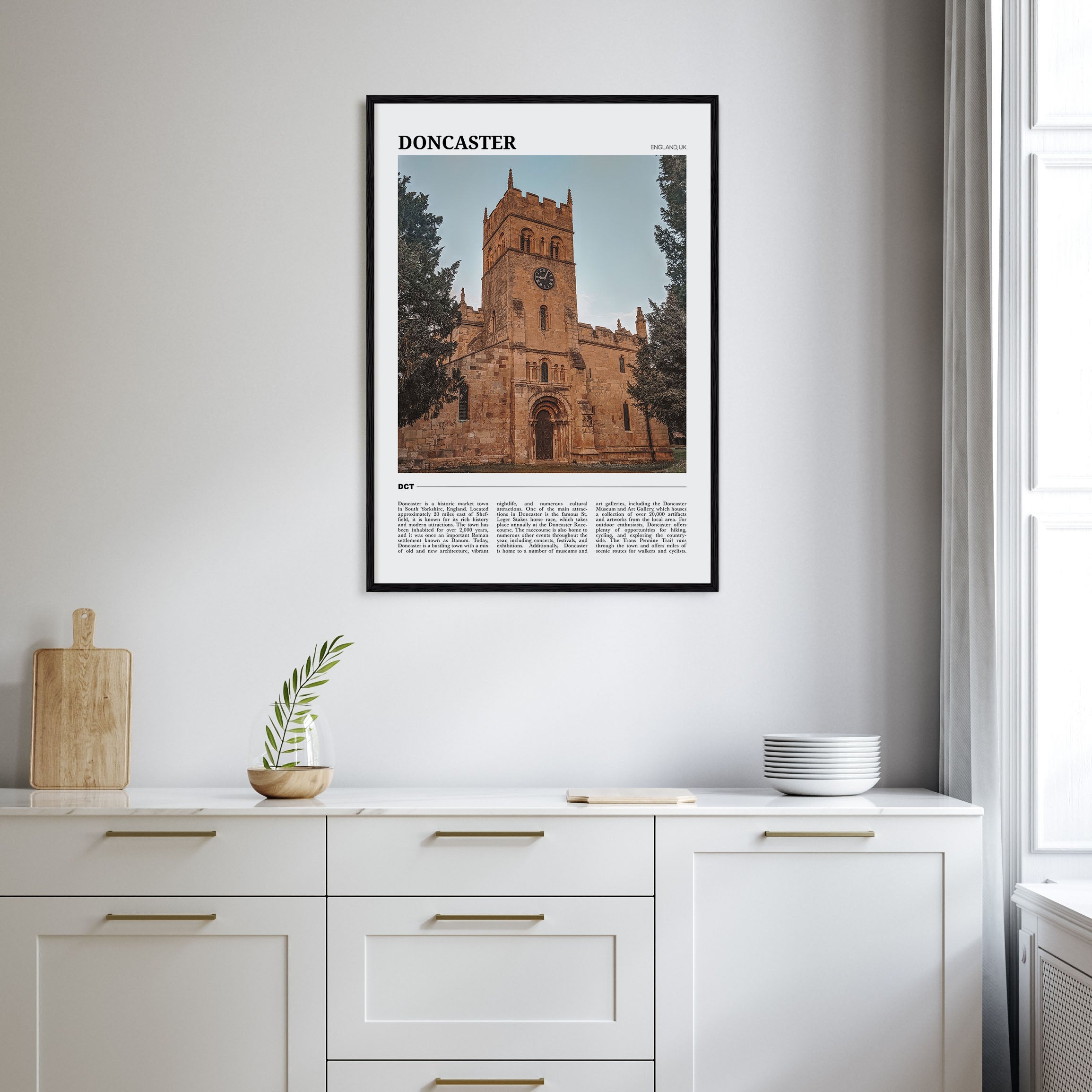 Doncaster Travel Color Poster