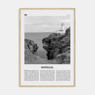 Donegal Travel B&W Poster