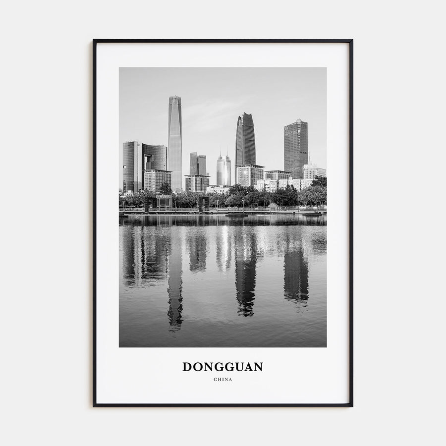 Dongguan Portrait B&W Poster