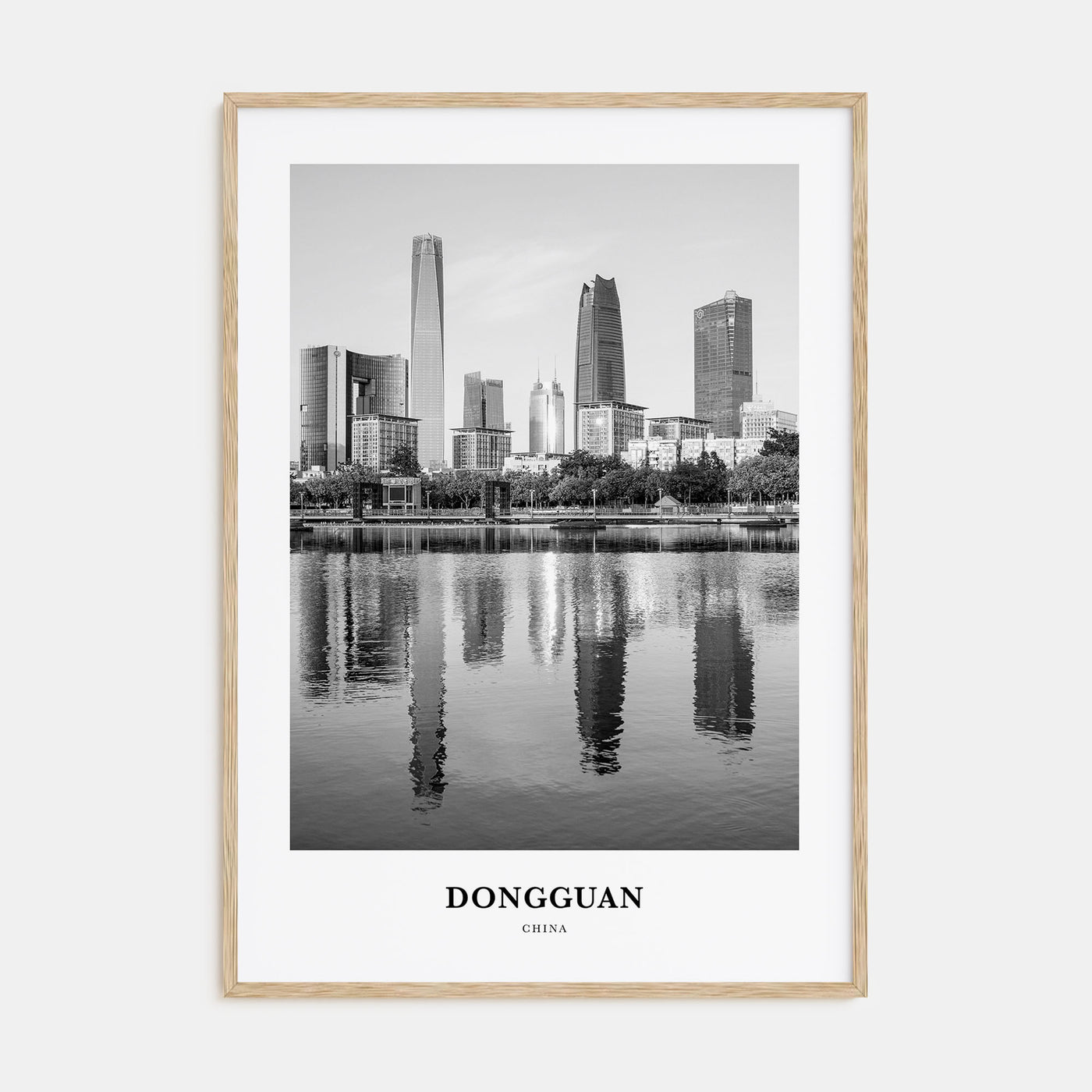 Dongguan Portrait B&W Poster