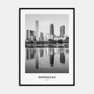 Dongguan Portrait B&W Poster