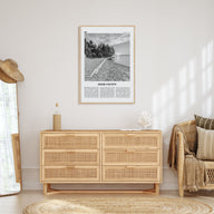 Door County Travel B&W Poster