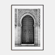 Door Photo B&W Poster