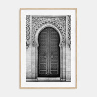 Door Photo B&W Poster