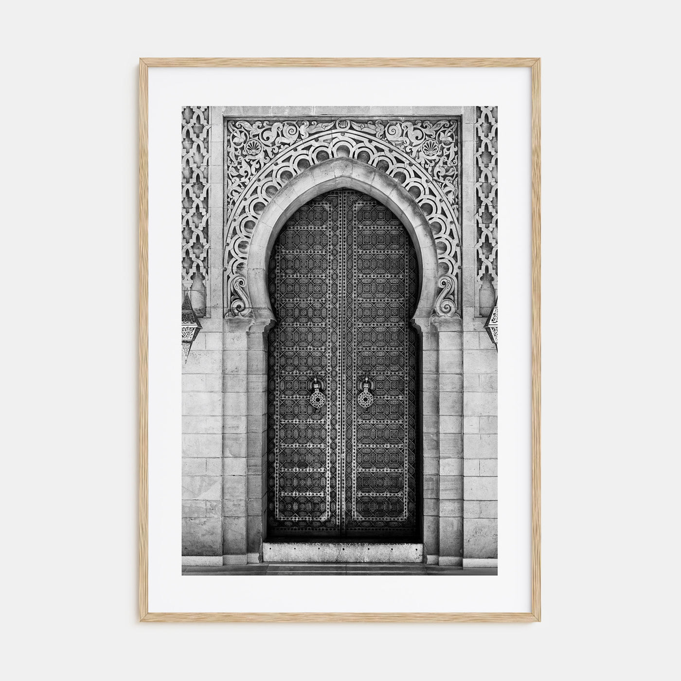 Door Photo B&W Poster