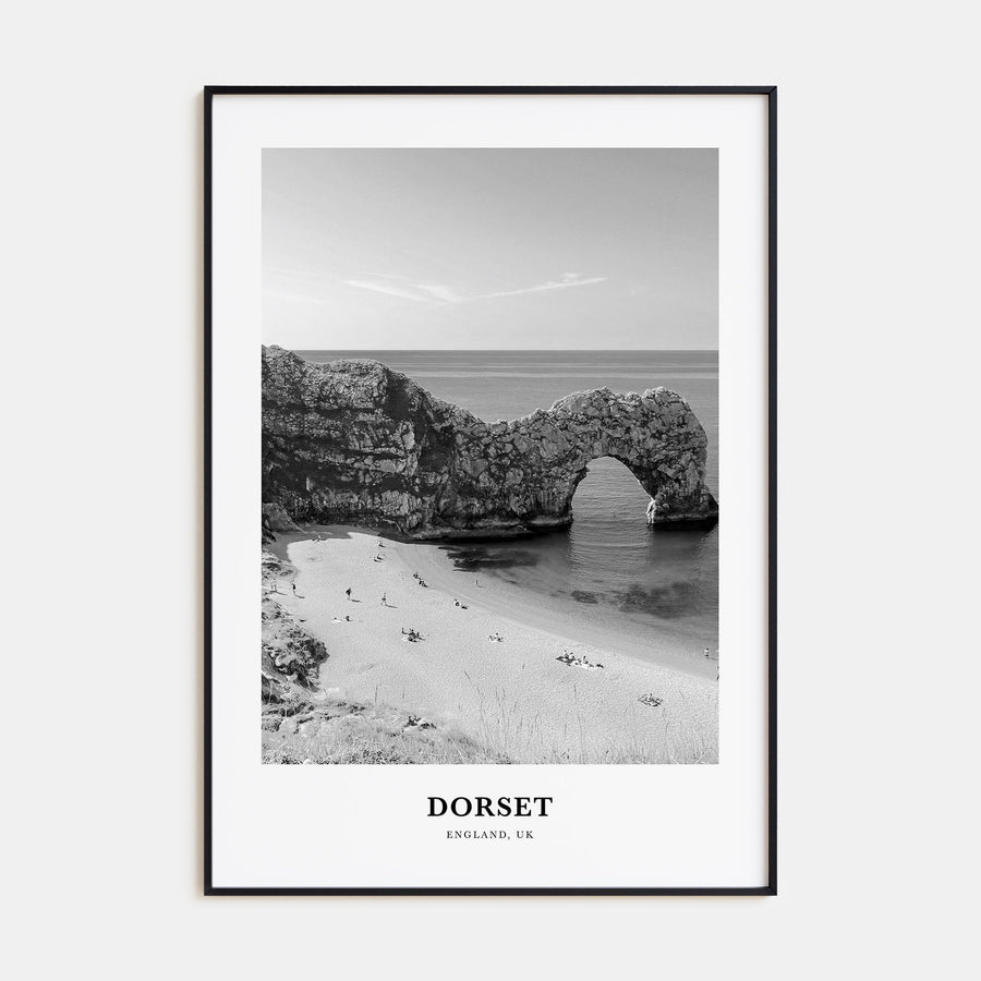 Dorset Portrait B&W Poster