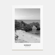 Dorset Portrait B&W Poster