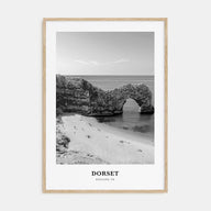 Dorset Portrait B&W Poster