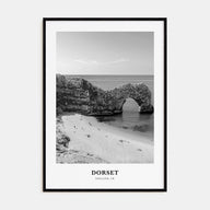 Dorset Portrait B&W Poster