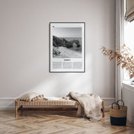 Dorset Travel B&W Poster