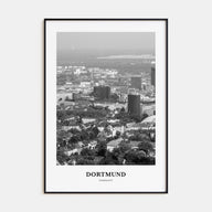 Dortmund Portrait B&W Poster