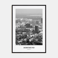 Dortmund Portrait B&W Poster