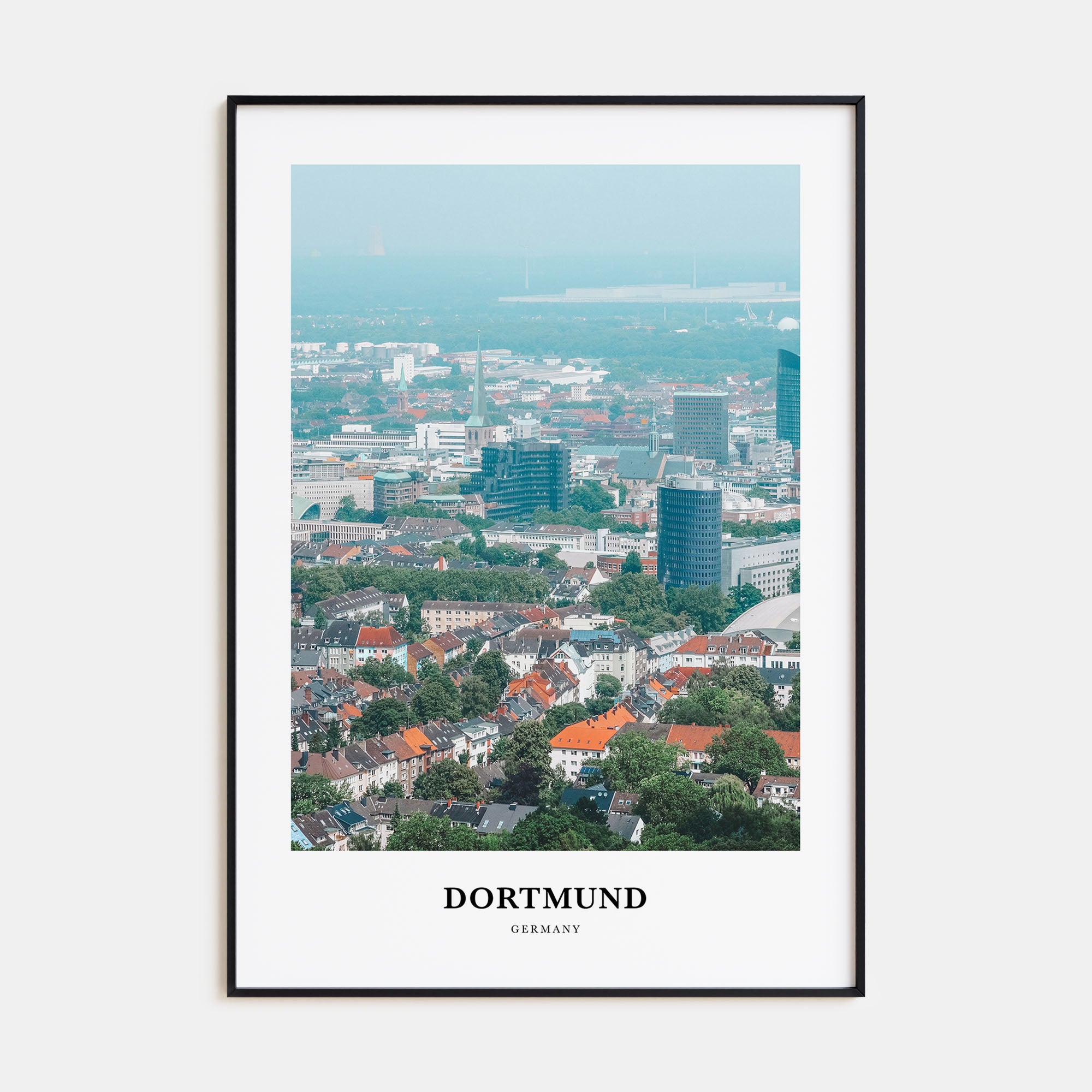 Dortmund Portrait Color Poster