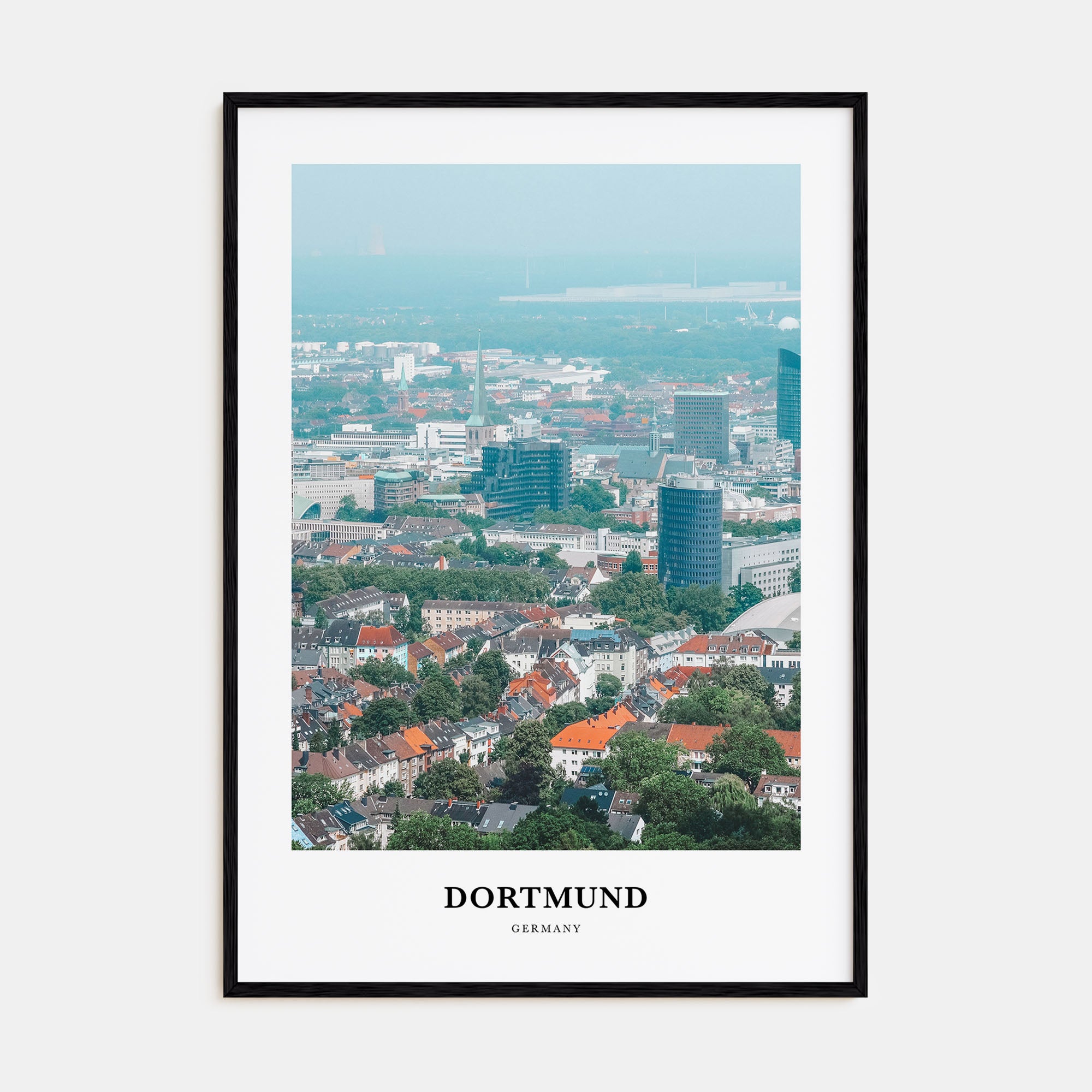 Dortmund Portrait Color Poster