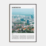 Dortmund Travel Color Poster