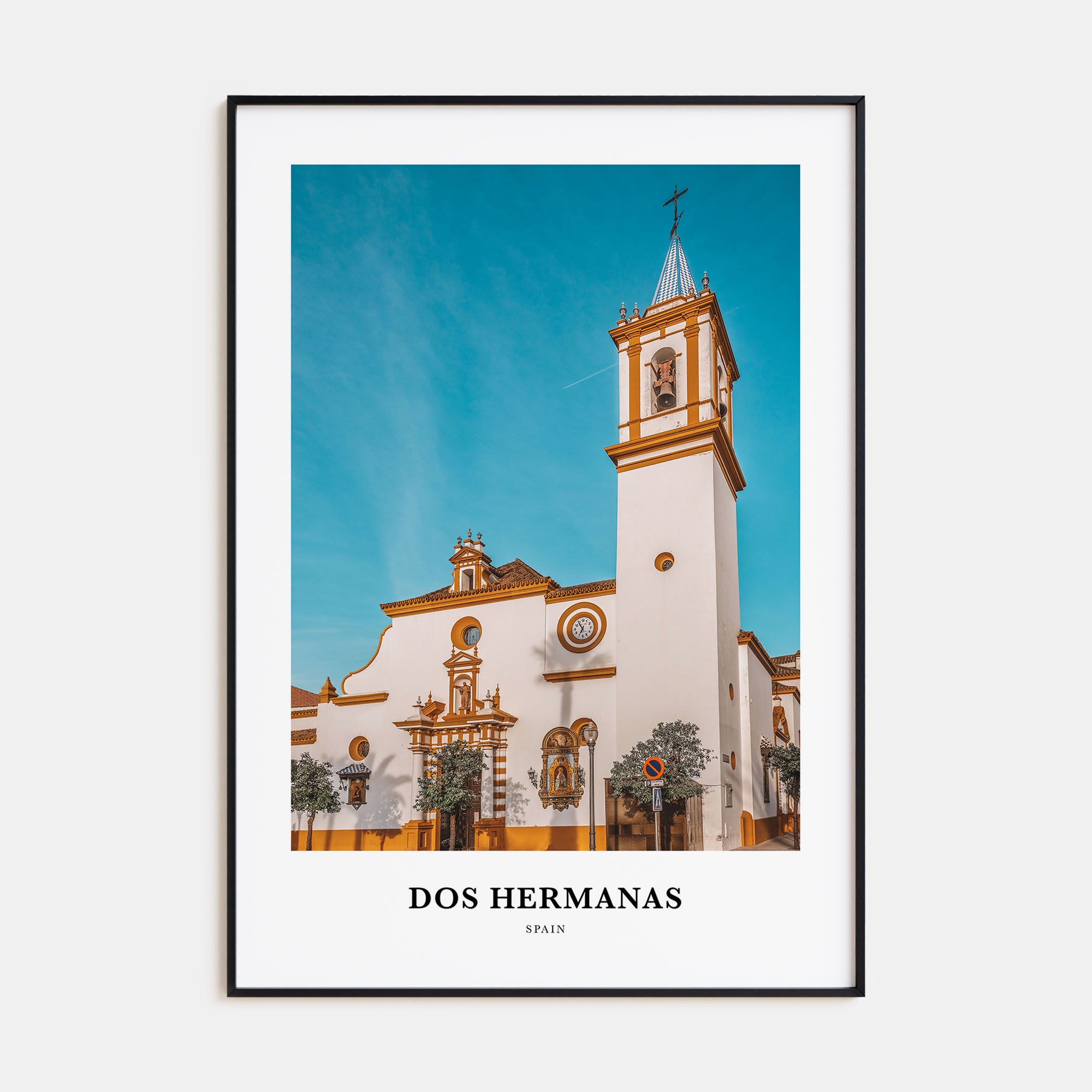 Dos Hermanas Portrait Color Poster