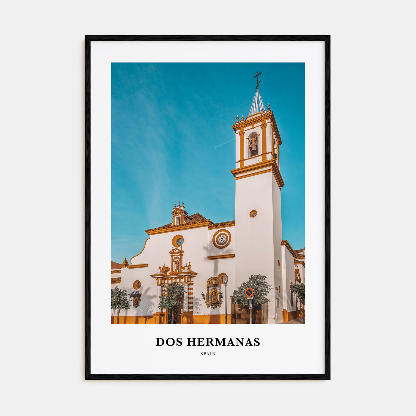 Dos Hermanas Portrait Color Poster
