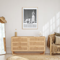 Dos Hermanas Travel B&W Poster