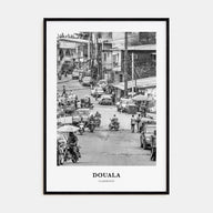 Douala Portrait B&W Poster