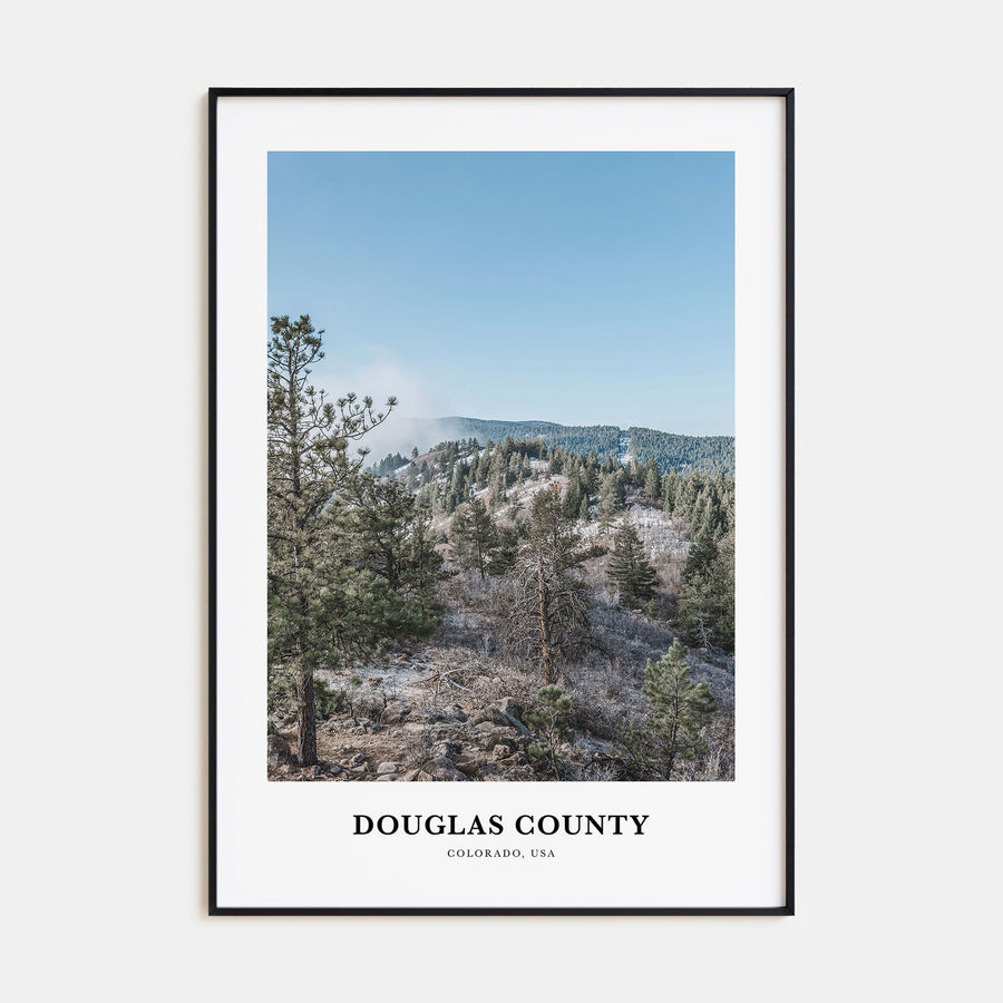 Douglas County Portrait Color Poster