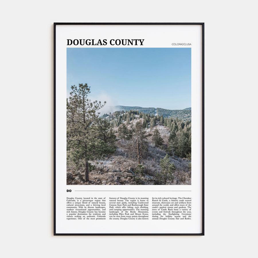 Douglas County Travel Color Poster