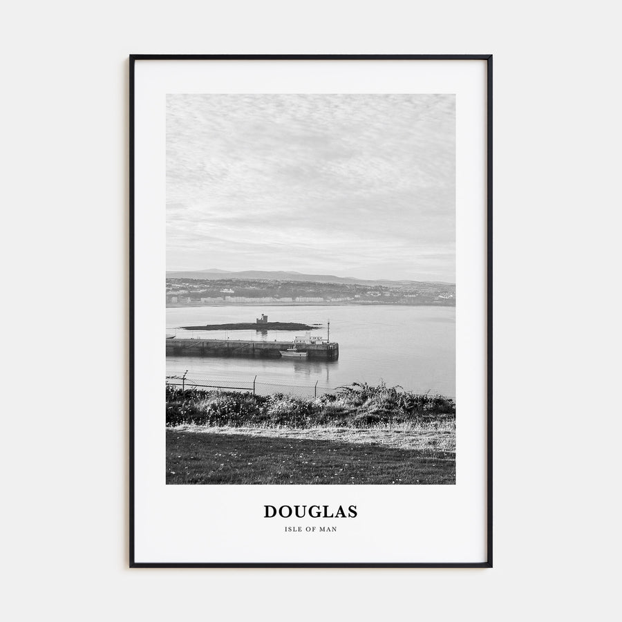 Douglas Portrait B&W Poster
