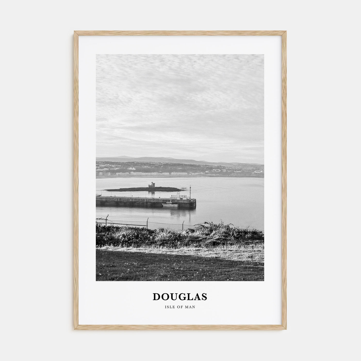 Douglas Portrait B&W Poster