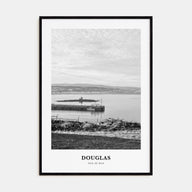 Douglas Portrait B&W Poster