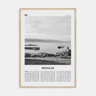 Douglas Travel B&W Poster