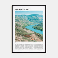 Douro Valley Travel Color Poster