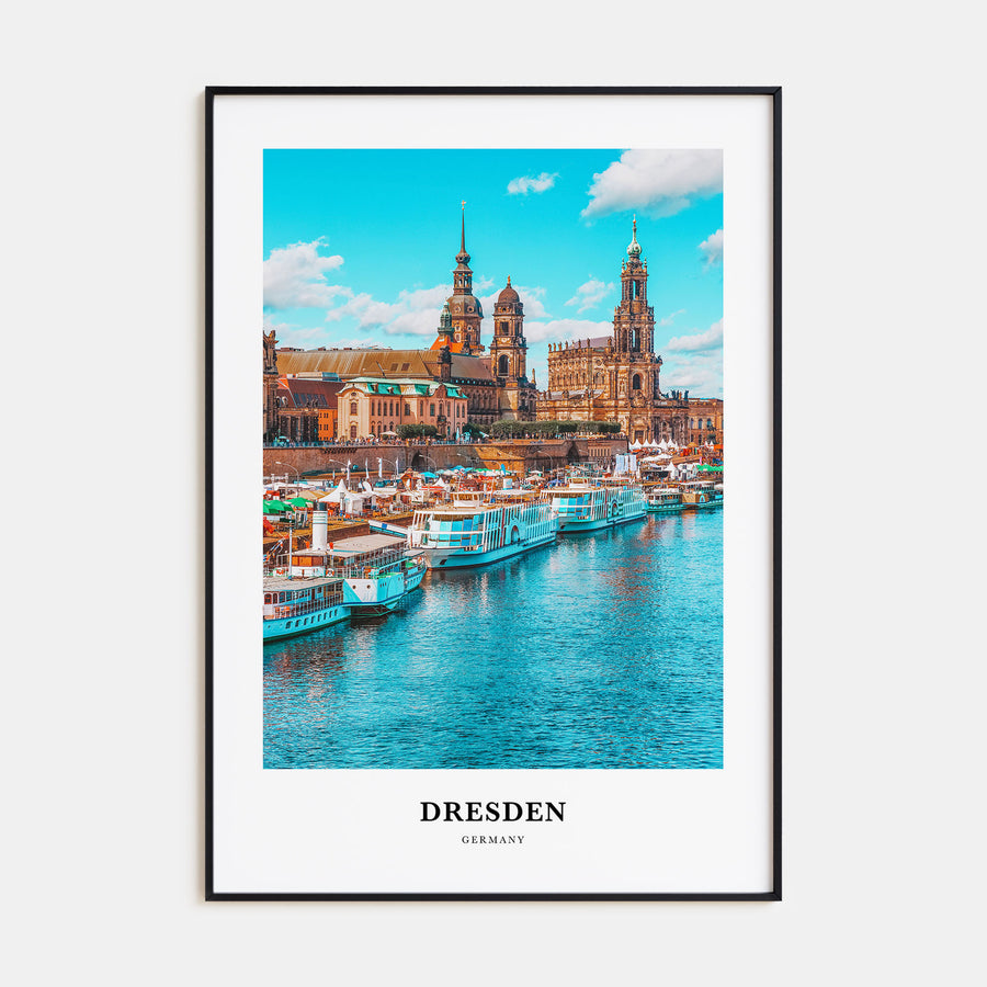 Dresden Portrait Color Poster