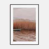 Dry Reed Lake Photo Color Poster