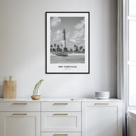 Dry Tortugas National Park Portrait B&W Poster