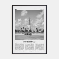 Dry Tortugas National Park Travel B&W Poster