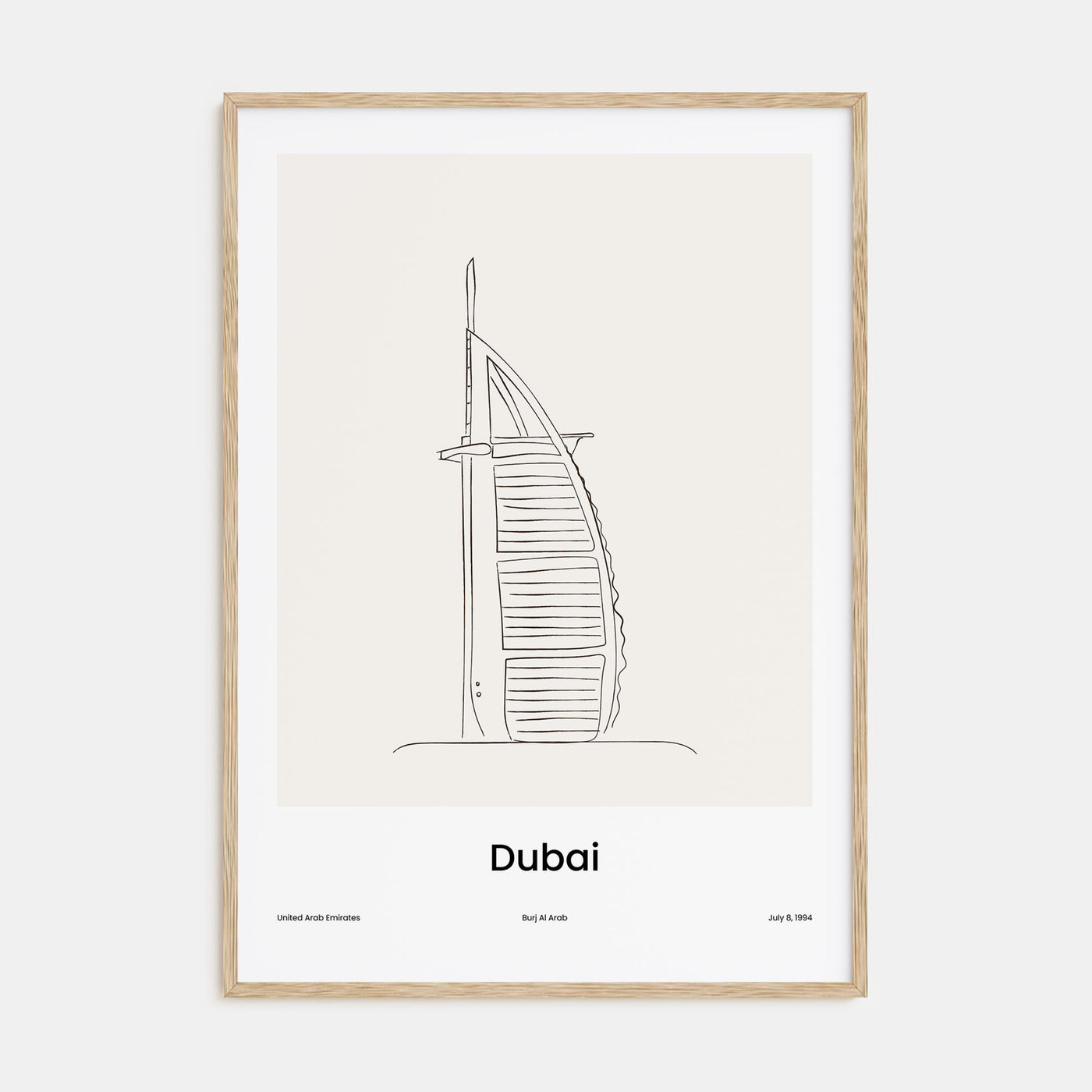 Dubai Drawn No 3 Poster