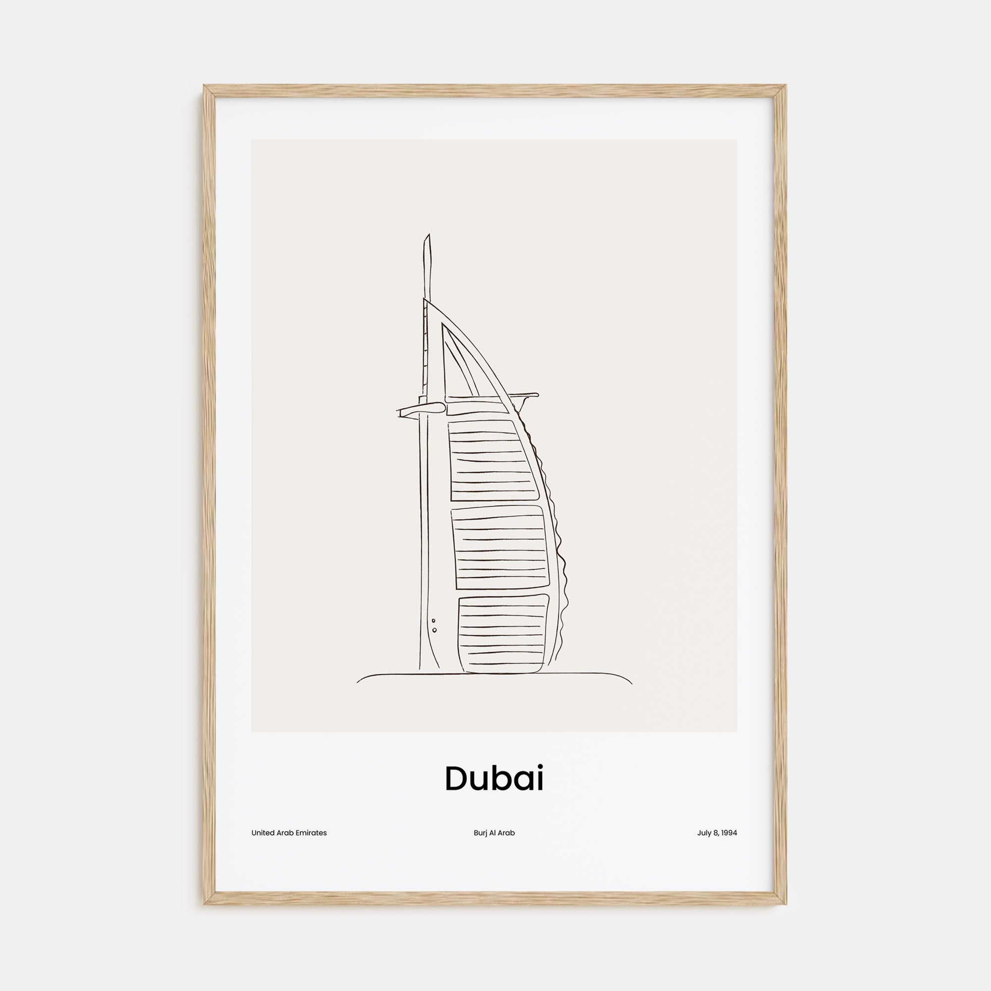 Dubai Drawn No 3 Poster