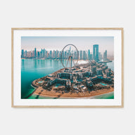 Dubai Landscape Color Poster