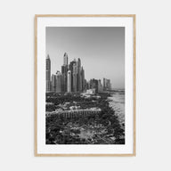 Dubai Photo B&W No 1 Poster