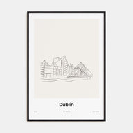 Dublin Drawn Poster