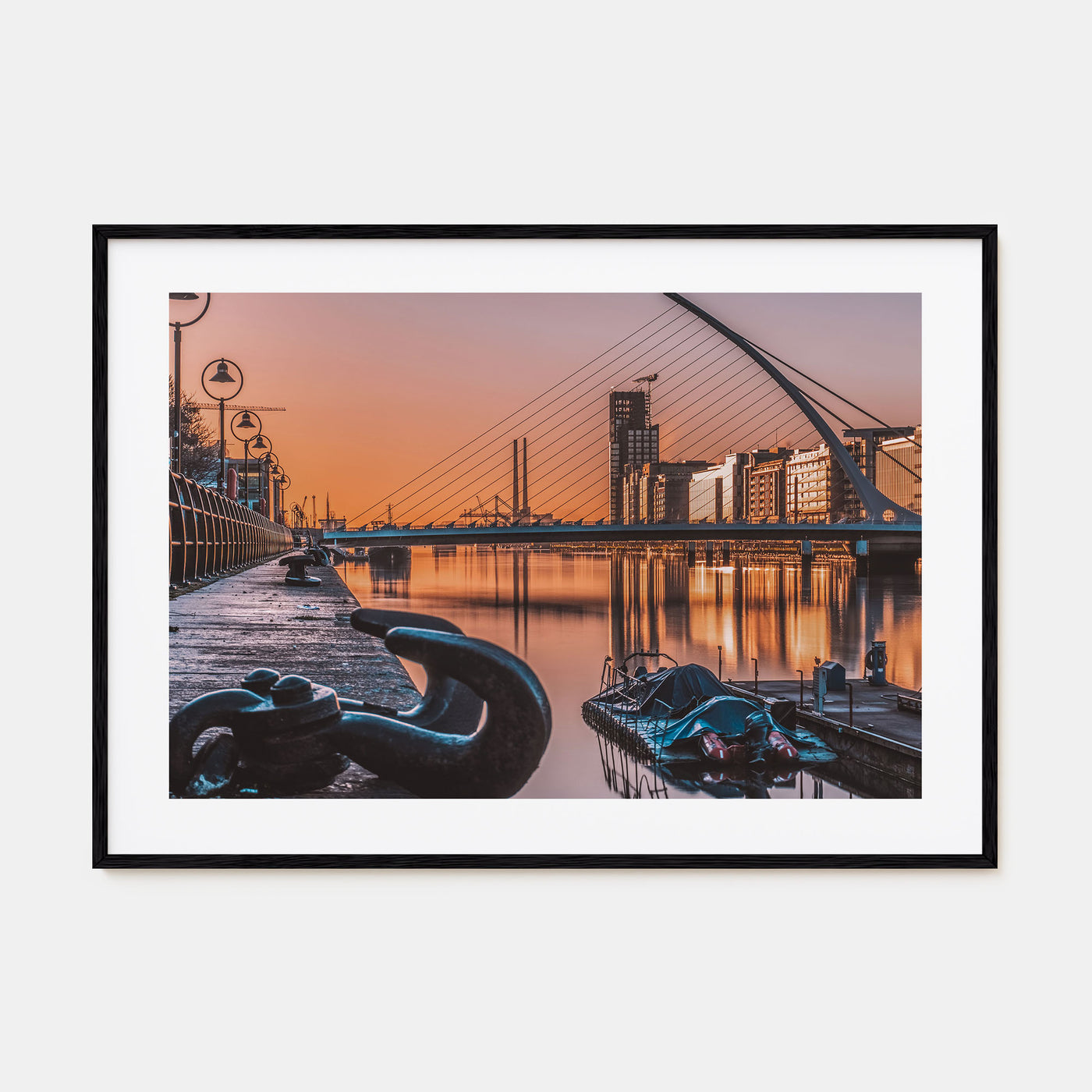 Dublin Landscape Color Poster
