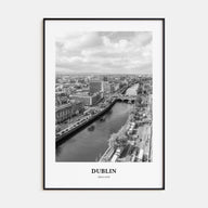 Dublin Portrait B&W No 1 Poster