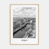 Dublin Portrait B&W No 1 Poster
