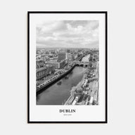 Dublin Portrait B&W No 1 Poster