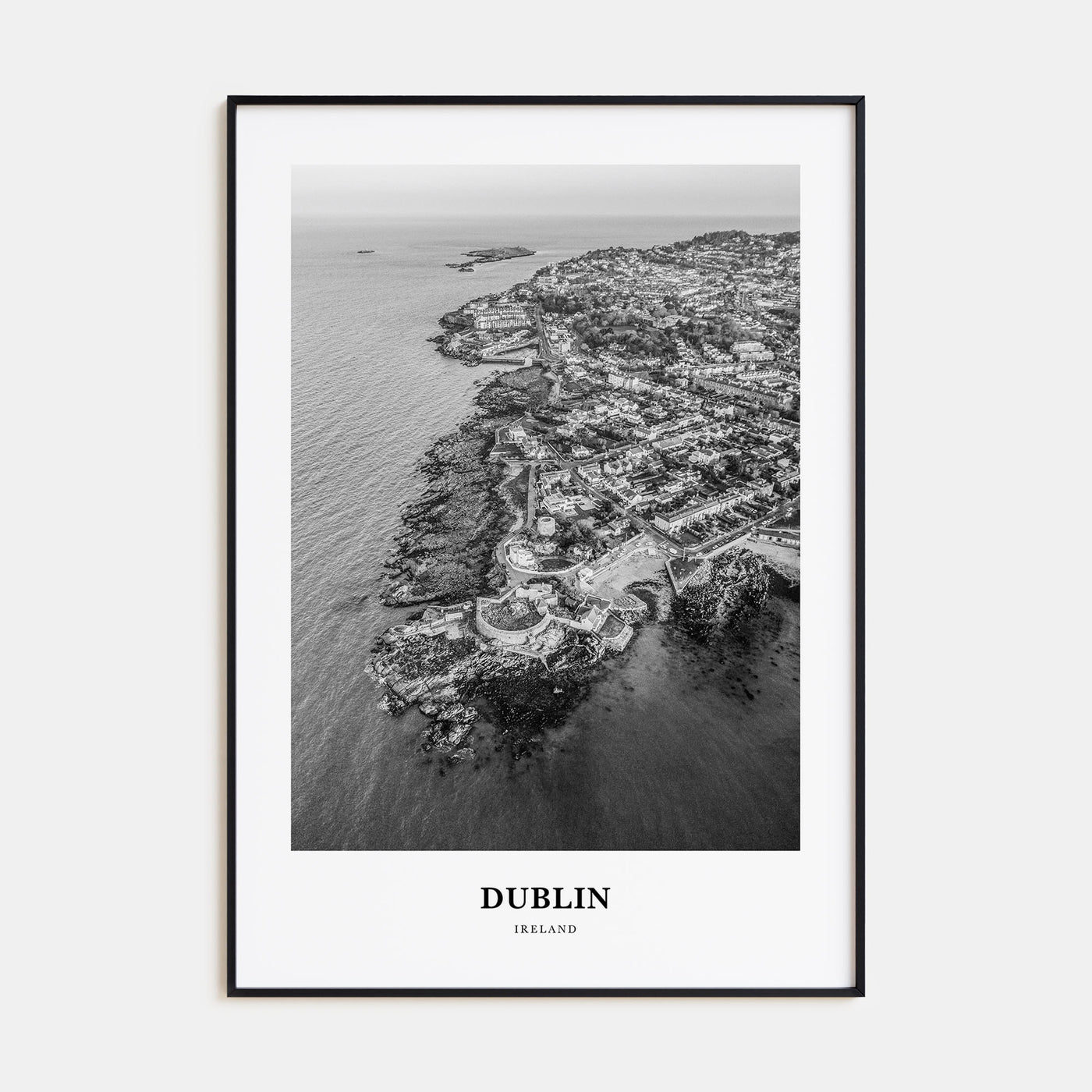 Dublin Portrait B&W No 2 Poster