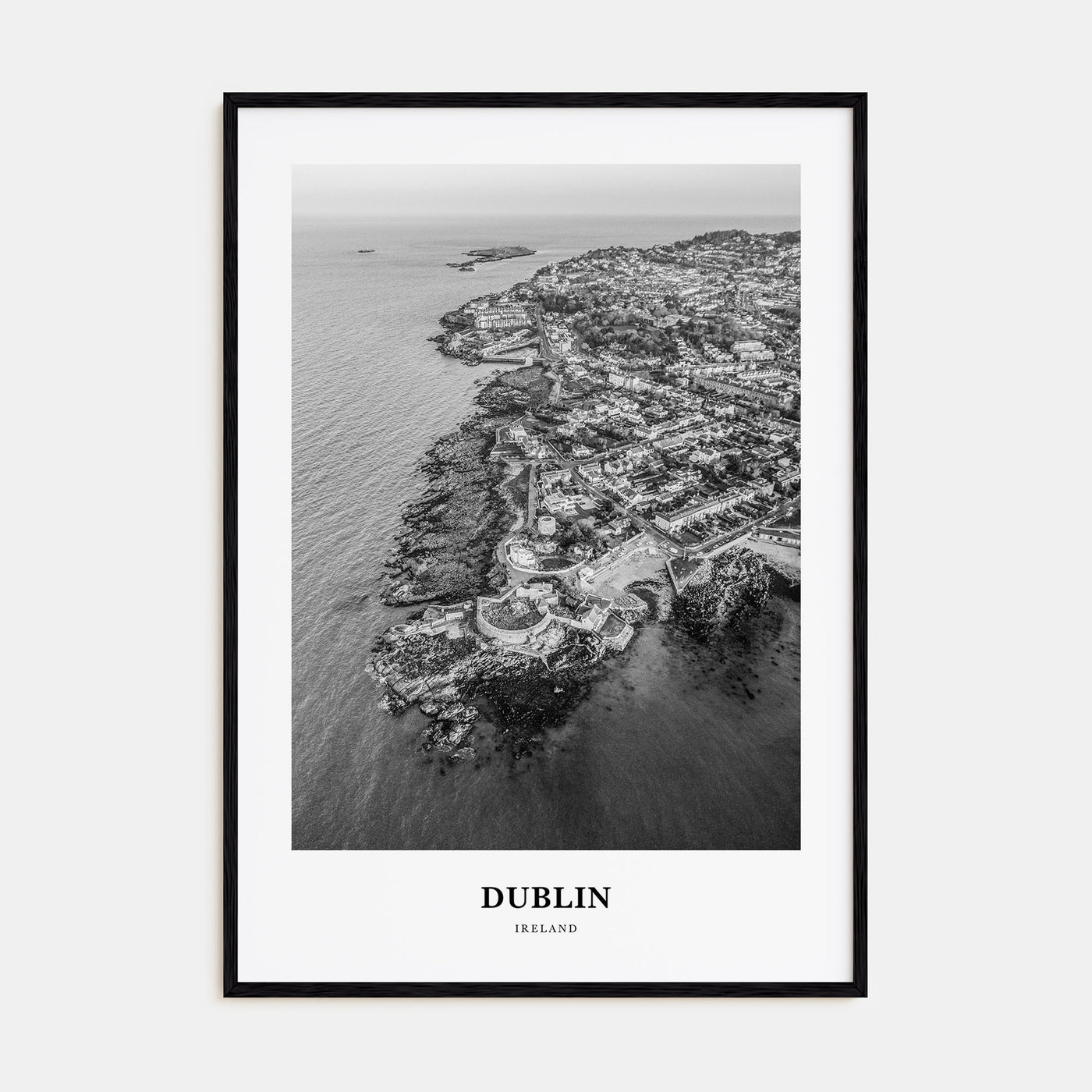 Dublin Portrait B&W No 2 Poster