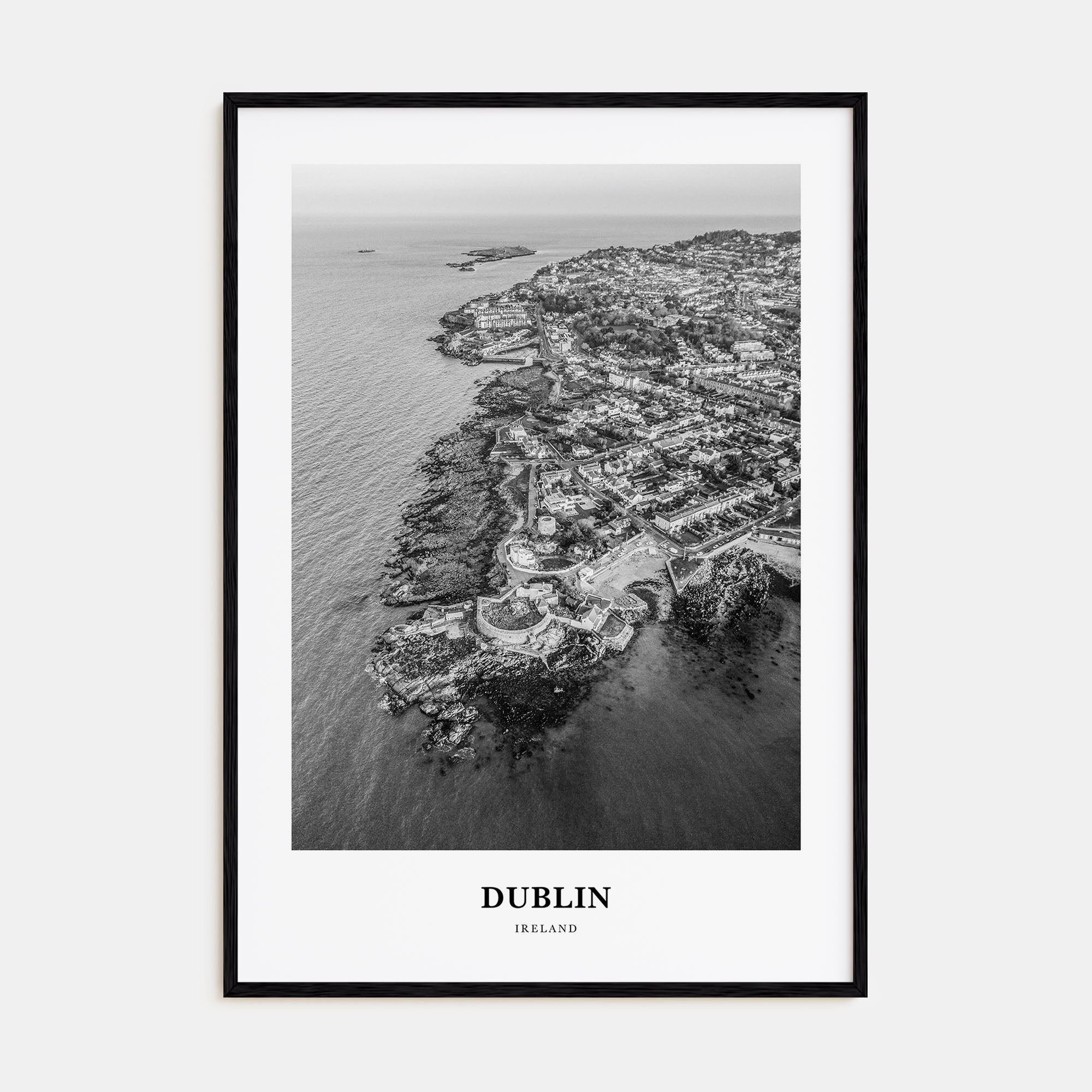 Dublin Portrait B&W No 2 Poster
