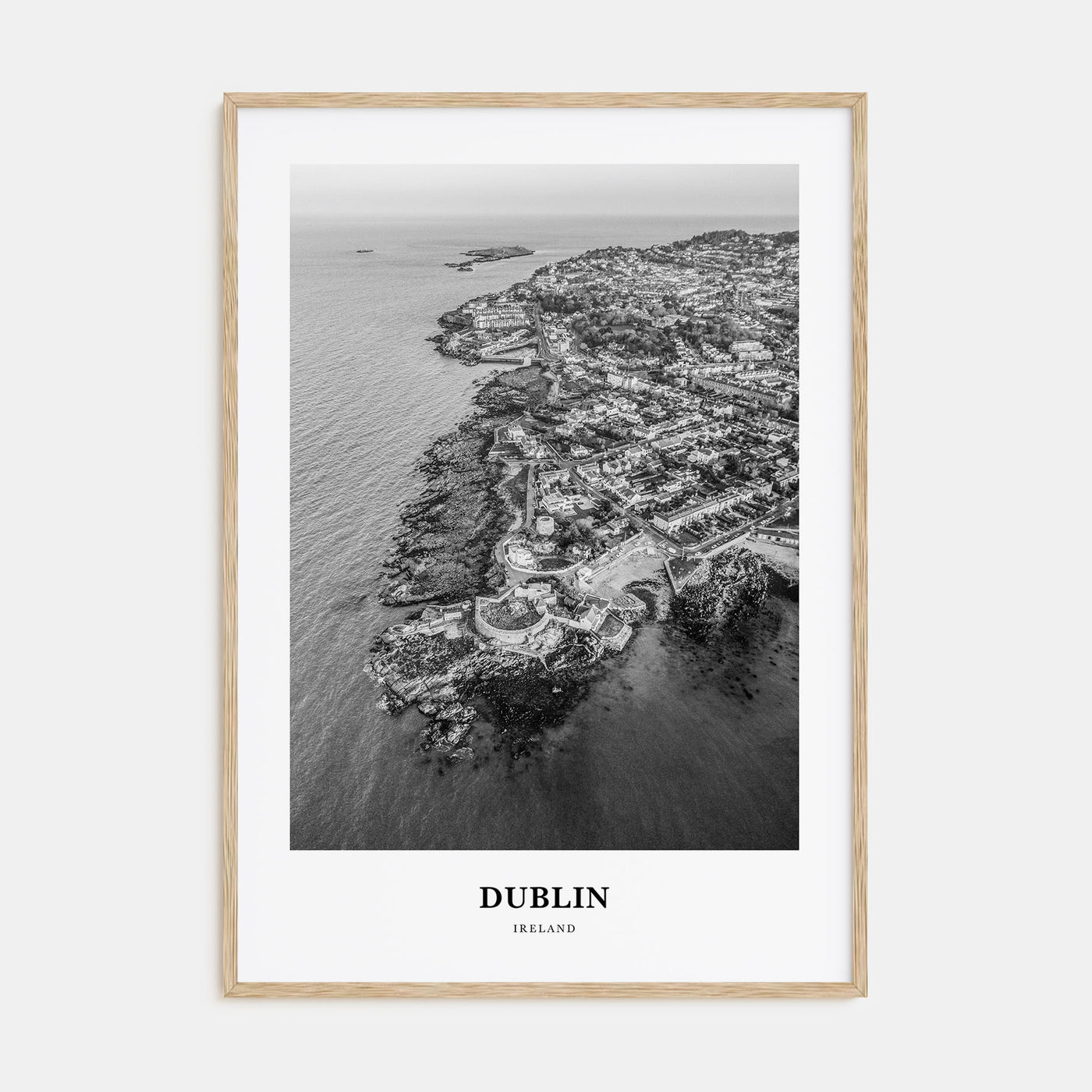 Dublin Portrait B&W No 2 Poster