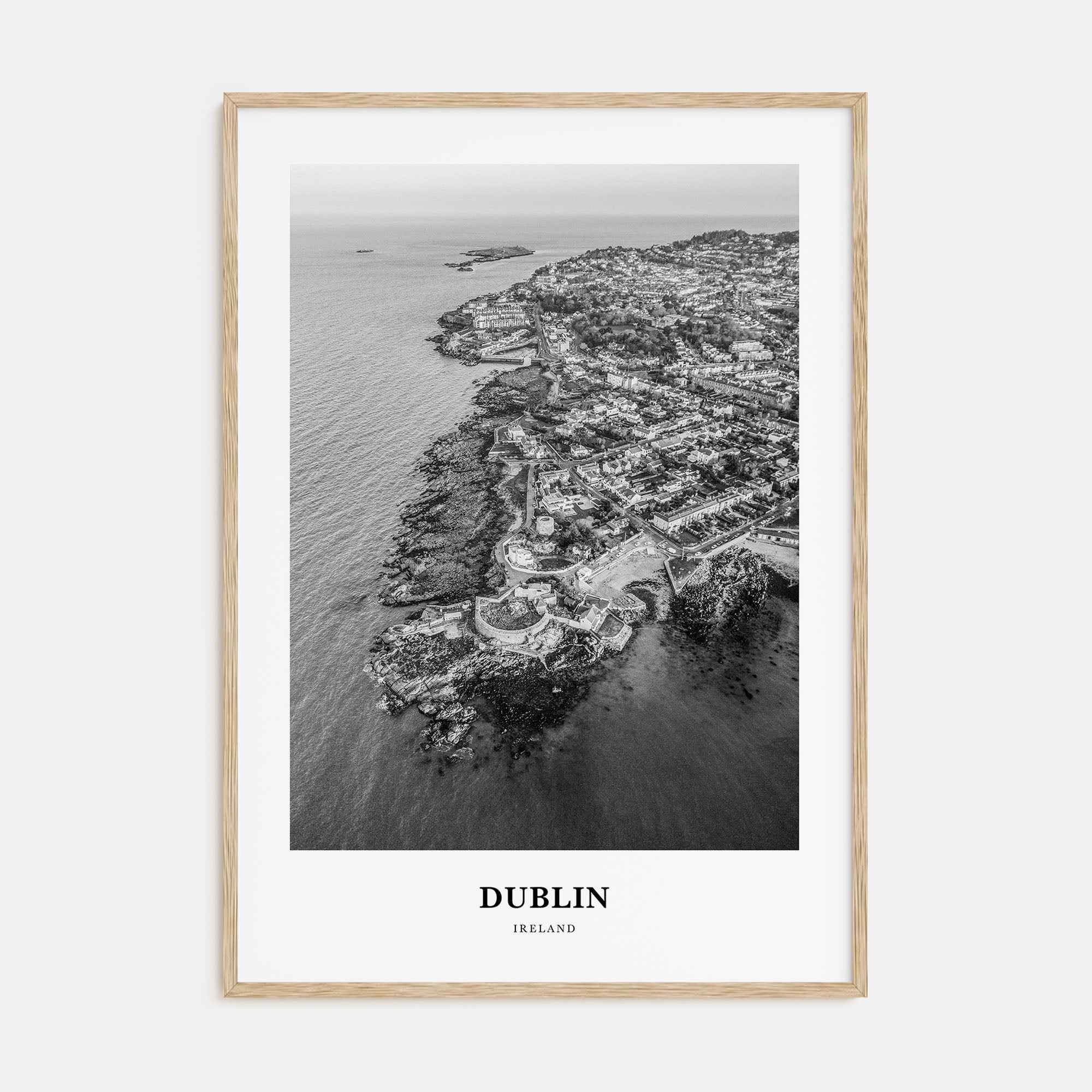 Dublin Portrait B&W No 2 Poster