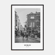 Dublin Portrait B&W No 3 Poster