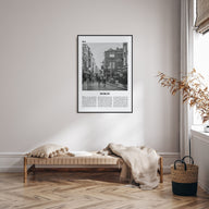 Dublin Travel B&W No 1 Poster